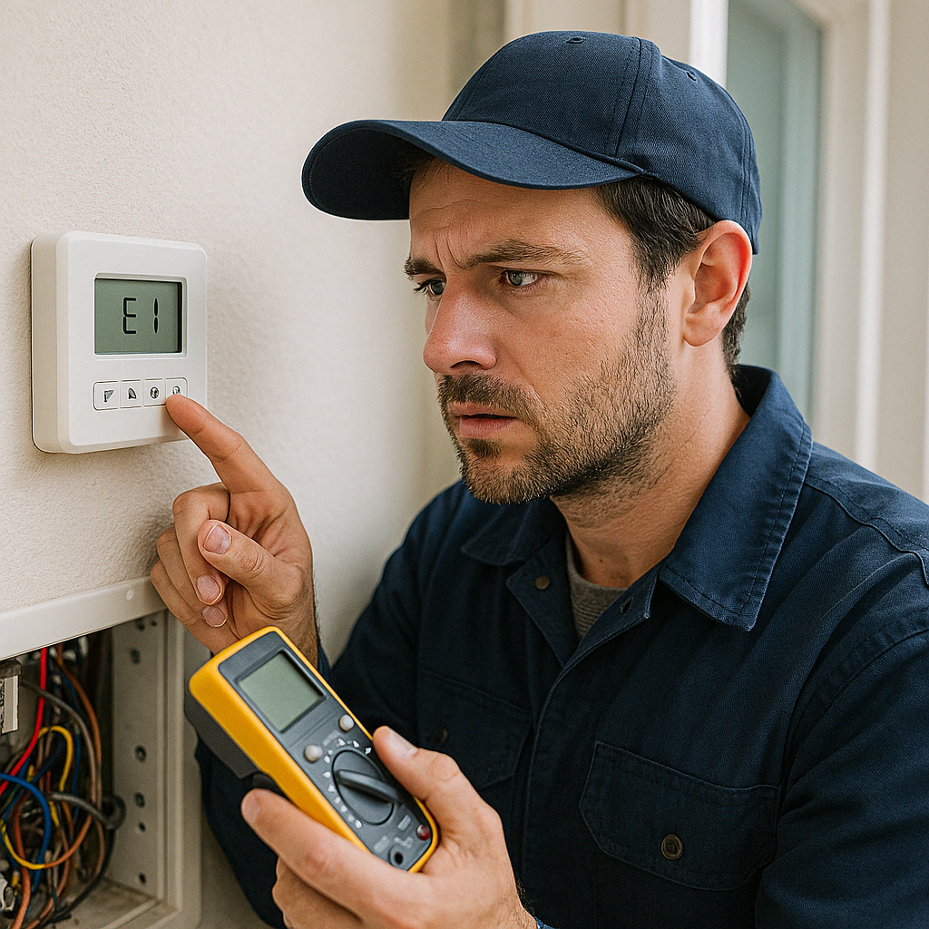 Dépannage thermostat à Libourne : Décryptage des codes d'erreur thermostat pour un dépannage efficace